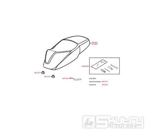 F09 Sedačka a nářadí - Kymco Dink 50 SH10C