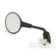 Zrcátko Moto Nostra Shorty levé pro Vespa GTS 125–300 HPE, Primavera, Sprint – černé matné
