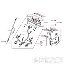 F02 Tachometr - Kymco Yager 50 (Spacer 50)