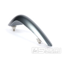 Ozdobná horní lišta předního blatníku Moto Nostra CNC šedá pro Vespa GTS, Super, HPE