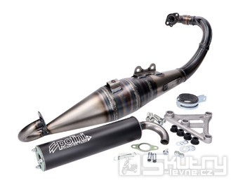 Výfuk Polini Sport Scooter Team 4 pro Peugeot Kisbee 50 2T ie [K1AEJA ] 18-20 E4