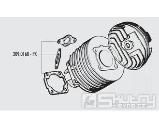 Kompletní sada těsnění válce Polini - Vespa PK 125