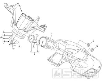 3.02 Tachometr - Gilera Nexus 250 4T LC 2007 (ZAPM35300)