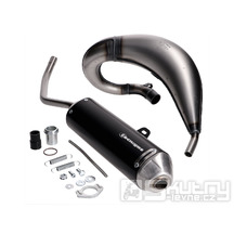 Výfuk Tecnigas E-NOX EVO Steel pro Derbi Senda 00-, Aprilia RX, SX, Gilera RCR, SMT
