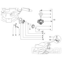 2.46 Zámky - Gilera Runner 50 PureJet 2005-2006 (ZAPC46200)