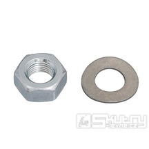 Matice s pružnou podložkou Swiing pro upevnění spojky M10x1 pro Puch Maxi E50