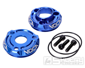 Krytka koncovky výfuku Voca Racing modrá