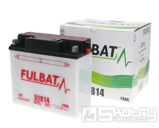 Baterie Fulbat 51814 olověná vč. kyselinového balení