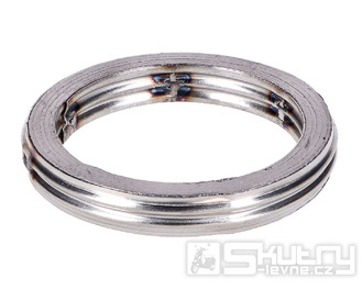 Těsnění výfuku o rozměru 23x30x3mm