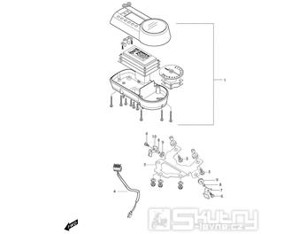 FIG21 Tachometr / Otáčkoměr - Hyosung GT 125 NE