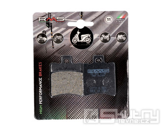 Brzdové destičky organické - Aprilia, Malaguti, MBK, Piaggio, Yamaha = NK430.24