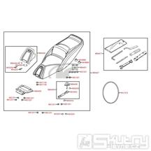 F09 Sedadlo a nářadí - Kymco MyRoad 700i ABS SAADAB