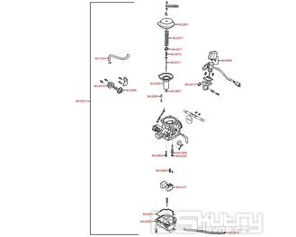 E05 Karburátor - Kymco Agility 125
