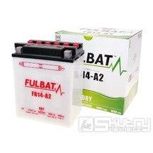 Baterie Fulbat FB14-A2 olověná vč. kyselinového balení