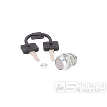 Zámek bočního krytu stříbrný pro Simson S50, S51, S53, S70, S83