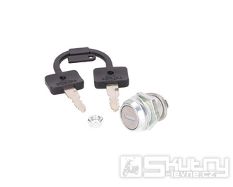 Zámek bočního krytu stříbrný pro Simson S50, S51, S53, S70, S83