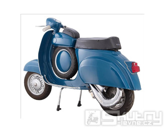 Závodní výfuk chromovaný pro Vespa 90, R, SS, 100, 125 VMA1T