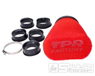 Vzduchový filtr Top Performances TPR Factory červený 46–62mm