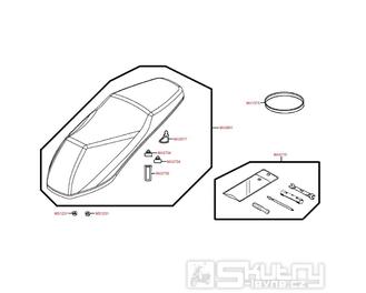 F09 Sedačka a nářadí - Kymco People S 125