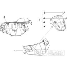 3.01 Kryt řidítek - Gilera Runner 125 VX 4T 2007 (ZAPM46300)