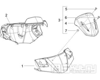 3.01 Kryt řidítek - Gilera Runner 125 VX 4T 2007 (ZAPM46300)