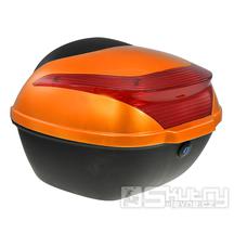 Zadní kufr k elektrickému motocyklu RACCEWAY E-BABETA - barva oranžová